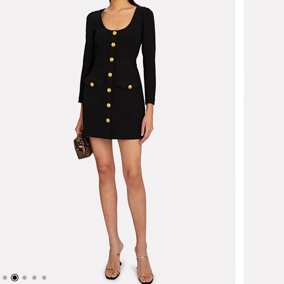 A.L.C. Ivy Button Down Mini Dress - Picture 4 of 6